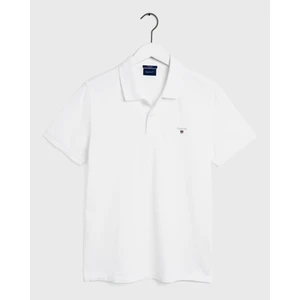 Erkek Beyaz Regular Fit Pique Polo 2201.110