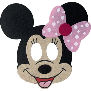 Maske - Minnie Mousse Maske - Keçe - Parti