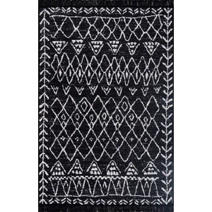 Caretta Home Çift Taraflı Saçaklı Mistik Desenli Dokuma Kilim