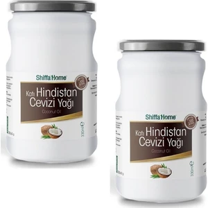 Shiffa Home Hindistan Cevizi Yağı 330 ml x 2'li