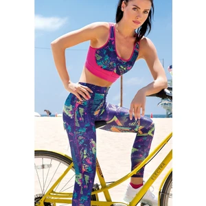 Yeni Inci Fuşya (Yoga-Fitness-Pilates-Koşu) Sporcu Tayt Alt Üst Takım