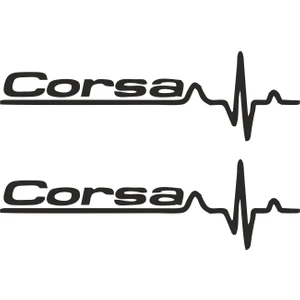 Sticker Atölyesi Opel Corsa Sticker - 15055