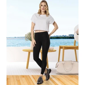 Kecelemecele Punch Penye  Likralı Uzun Tayt