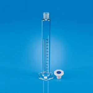 Şilifli Kapaklı Cam Çalkalama Mezürü 50 ml