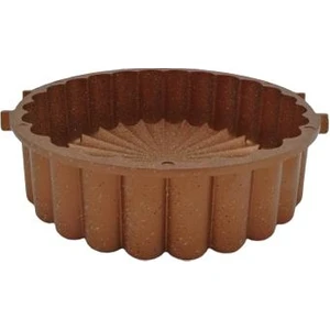 Döküm Tart Kek Kalıbı Papatya 26 cm Rose Gold