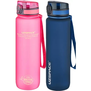 Fiftyfifty 2li Set 1000ML 1litre Tritan Su Matarası