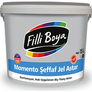 Filli Boya Momento Şeffaf Jel Astar Astarı 7,5 Lt