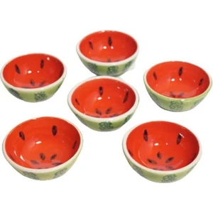 Süsler Çini Ve Seramik 8 cm Seramik Kase ( Karpuz )