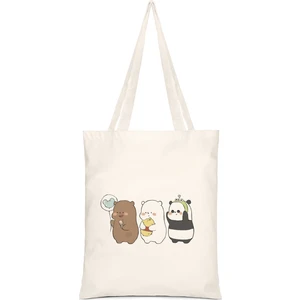 Çınar Bez Çanta 3 Yakın Dost Baskılı Bez Çanta