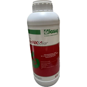 Bionk Foliar Organik Karışımlı Bahçe Çiçek Bitki Besini Azot Fosfor Nklı Sıvı Organomineral Gübre 1 Lt