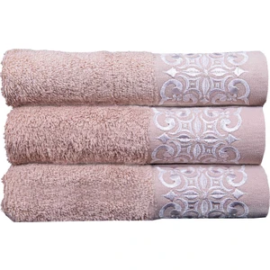 3'lü Pastoral Meriç Havlu Takımı