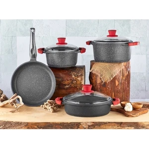 Granit Döküm 7 Parça Tencere Seti