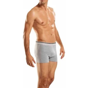 12 Adet Gri Renk Likralı Boxer