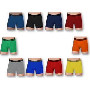 3 Adet Karışık Renk Modal Boxer