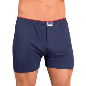 6 Adet Lacivert Renk Penye Boxer