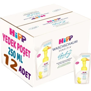 Babysanft Bebek/Çoçuk El Yıkama Köpüğü 250 ml (Yedek Poşet) (12'li Set)