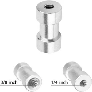 Tripod Vida Adaptörü 1/4"ve 3/8" Dişi Dişli Işık Standı Dönüştürme Vidası