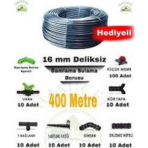 16MMDELIKSIZ Damlama 400METRE Hazır Set