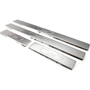 Seda Dizayn Oto Peugeot 301 2013 > Kapı Eşiği 4 Pcs. P.Çelik