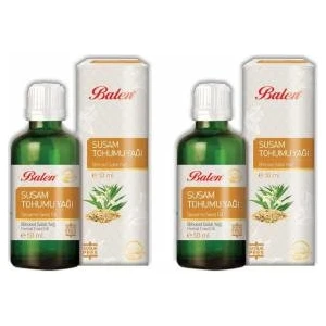 Susam Tohumu Yağı Susam Yağı 50 ml x 2  Soğuk Pres