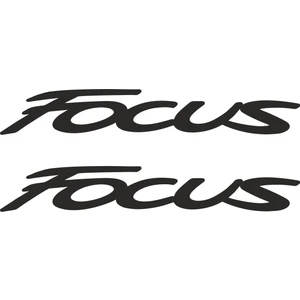 Sticker Atölyesi Focus Yazı Sticker - 15095