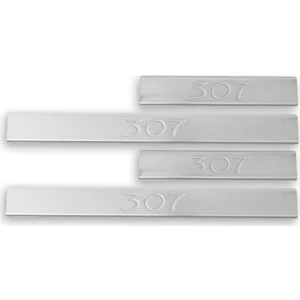 UNC Aksesuar Peugeot 307 Kapı Eşiği 2001-2008 Paslanmaz Krom