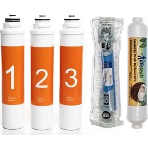 Waterlife Su Arıtma Cihazı Uyumlu Tak-Çevir 5'li Filtre Seti, Lg Membranlı