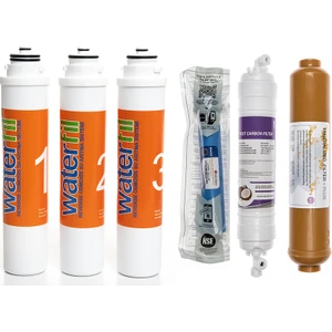 Waterlife Su Arıtma Cihazı Uyumlu Tak-Çevir 6'lı Filtre Seti, Lg Membranlı
