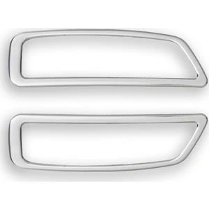 UNC Aksesuar Peugeot 3008 Egsoz Kromu Difüzör 2016 Sonrası Paslanmaz Krom