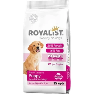 Premium Kuzu Etli ve Pirinçli Yavru Köpek Maması 15 kg