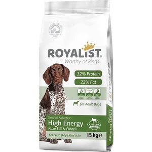 Premium Kuzu Etli Aktif ve Hareketli Köpek Maması 15 kg