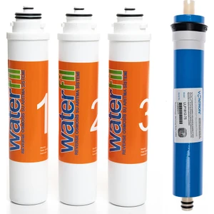 Waterlife Su Arıtma Cihazı Uyumlu Tak-Çevir 4'lü Filtre Seti, Vontron Membranlı