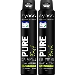 Pure Fresh Kuru Şampuan 200 ml x 2 Adet