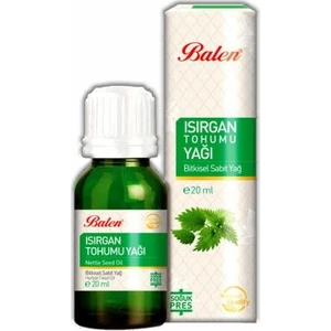 Isırgan Tohumu Yağı Soğuk Pres Bitkisel Sabit Yağ Içilebilir 20 ml