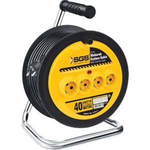 Makaralı Elektrik Uzatma Kablo Extra 3x2.5 50MT