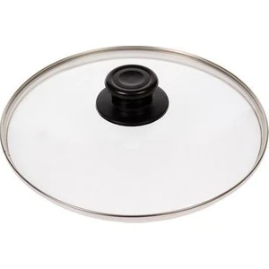 Doğuş Mutfak Tencere Tava Sahan İçin Buhar Delikli Temperli Z Tipi Cam Kapak 20 cm