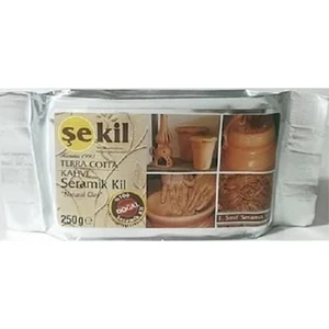 Terracotta Şekil Seramik Hamuru 250 Gram Kahve