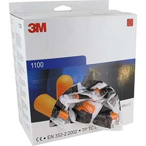 3m 1100 Ipsiz Kulak Tıkacı SNR37DB 200ADET
