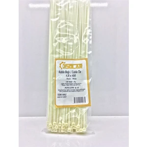 cm Solar Kablo Bağı 4,8X400 100 Adet Nylon 6,6