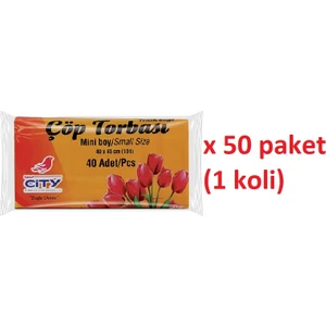 New City Çöp Torbası 40X45CM 10LT. 40LI x 50 Paket(1koli)