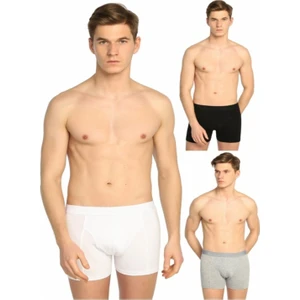 12 Adet Karışık Renk Likralı Boxer