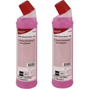 Taski Clonet Extra W41 Tuvalet Banyo Temizleyici Kireç Çözücü 750 ml x 2'li