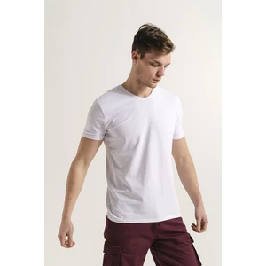 Riley V Yaka Slim Fit Basic Erkek Tshirt
