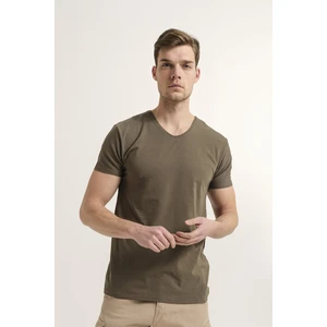 Riley V Yaka Slim Fit Basic Erkek Tshirt