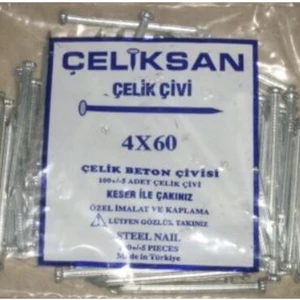4X60 Çelik Çivi