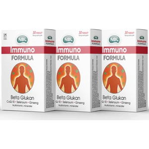 Nbl Immuno Formula 30 Tablet 3 Adet