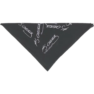 Atatürk Imzalı Kare Bandana Siyah