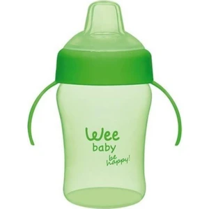 Wee Baby Colorful Akıtmaz Kulplu Bardak Yeşil 240ML