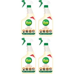 Mutfak Yağ Çözücü Sprey 750 ml x 4 Lü