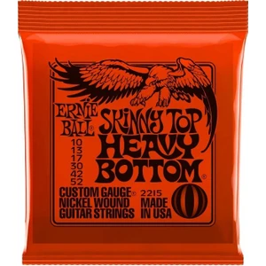 Ernie Ball P02215 Skinny Top Heavy Bottom Nickel 10-52  Elektro Gitar Teli